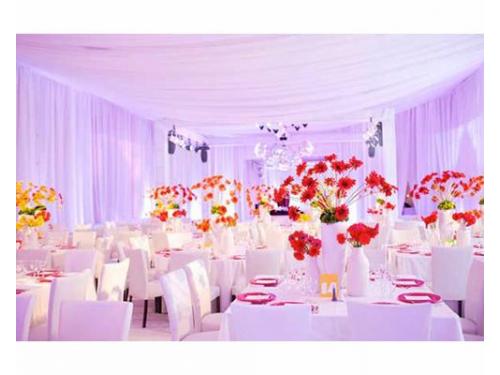 Coloridos centros de mesa