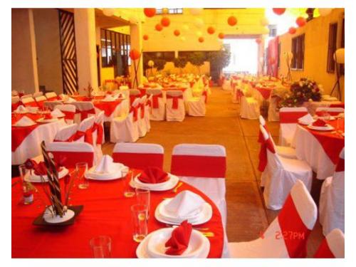 Elegante recepcición