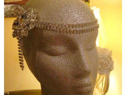 Tocado inspirado en el gran gatsby