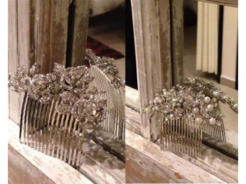 Peinetas para toque de brillo a tu peinado