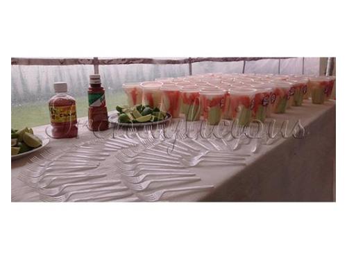 Verdura con chile y limón