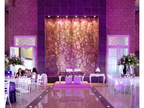 Mesa de honor decorada