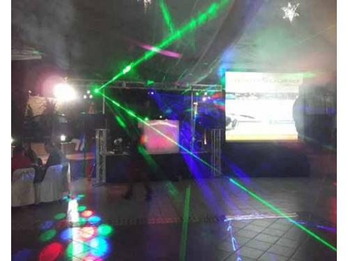 Laser en fiestas
