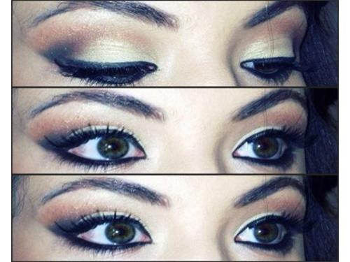 Hermosos tonos en ojos