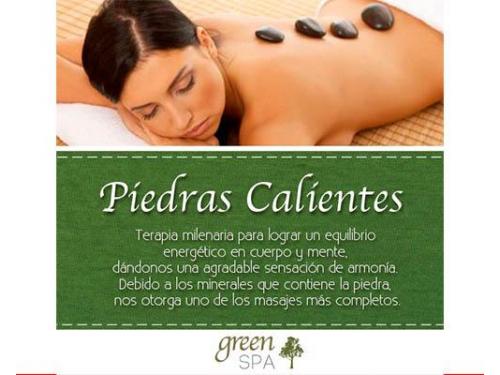 Masajes en piedras calientes