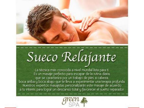 Masaje sueco relajante