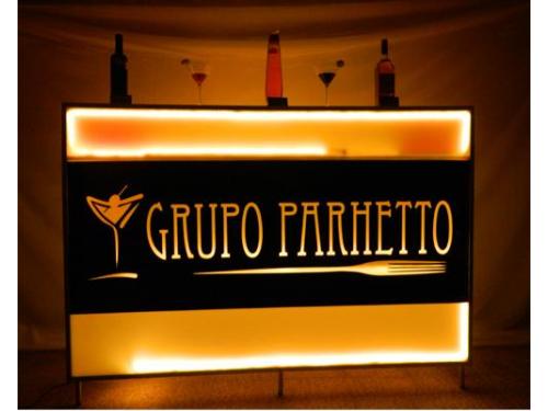 Barras iluminadas grupo parhetto