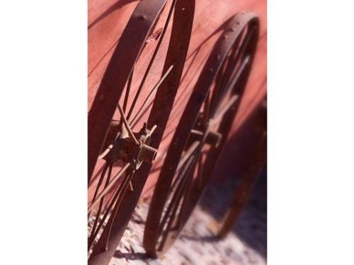 Ruedas de carretas para decorar