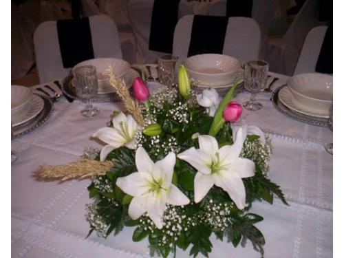 Gran experiencia en decoraciones florales