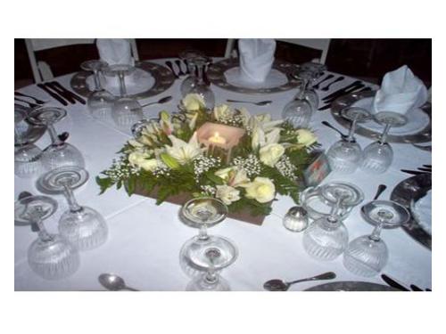 Increíbles centros de mesa para tu boda