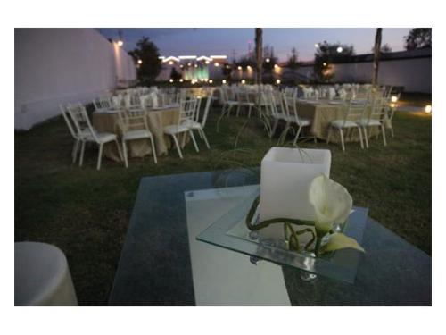 Vista de la mesa de los novios