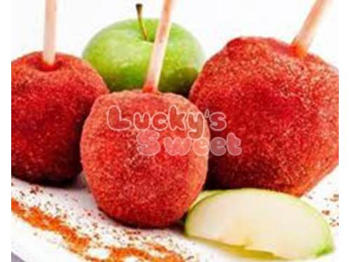 Manzanas con chamoy