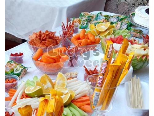 Elige la botana en tu mesa