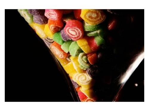 Rollos de dulce para tu barra de postres en la boda