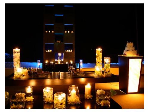 Impresionantes montajes de iluminación en la noche de tu boda