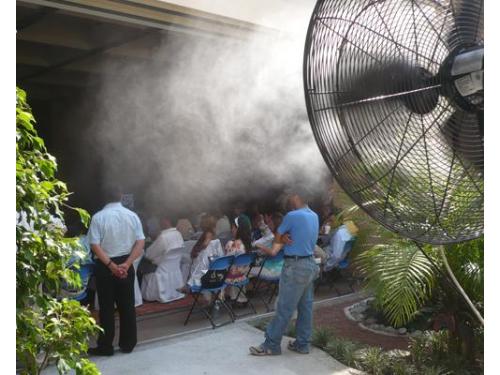 Hidro-ventiladores para tu boda