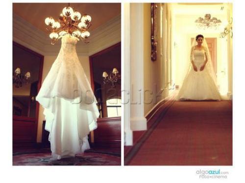 El vestido antes y después
