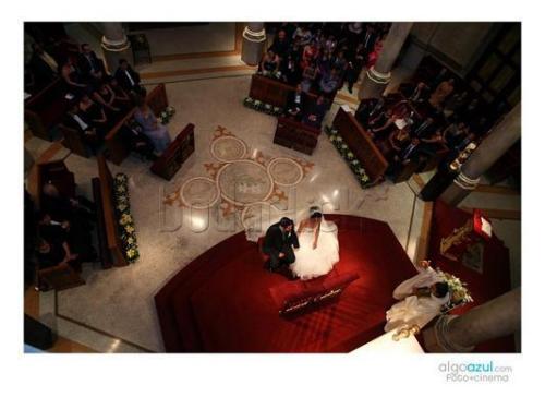 Vista superior de la ceremonia