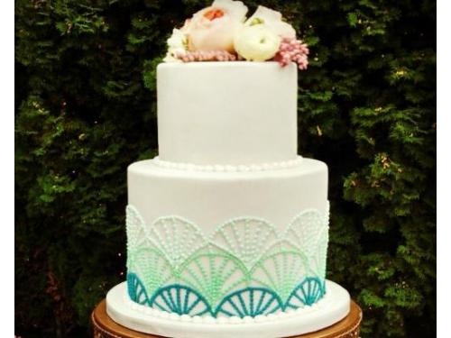 Decorado con colores verdes