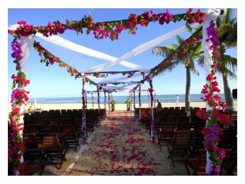 Ceremonia en la playa