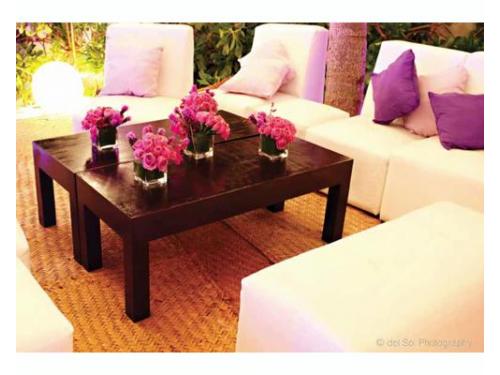 Mobiliario para bodas