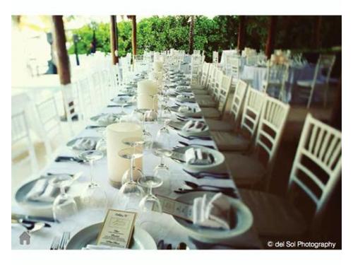 Excelente presentación en mesas