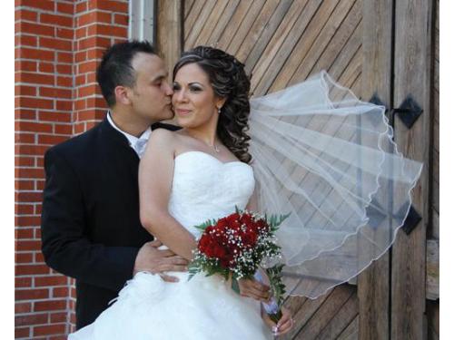 Retrato de los novios