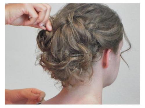 Peinado impecable para el día de tu boda