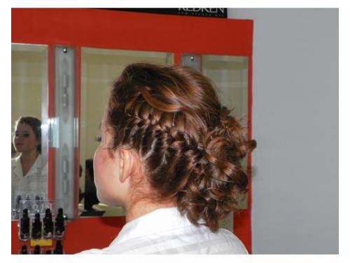Peinado con trenza