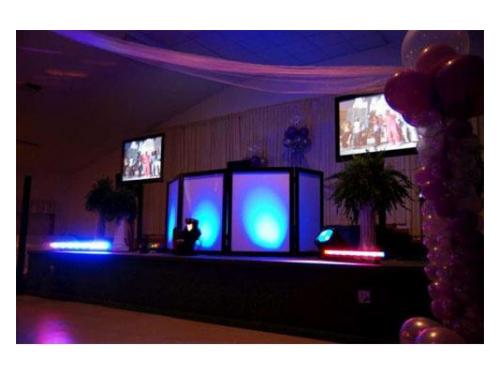 Party zone dj, audio, video e iluminación