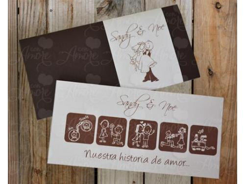 Invitacion historia de amor