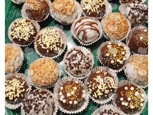 Cake balls para boda, aperitivos