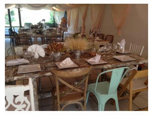 Mobiliario para bodas