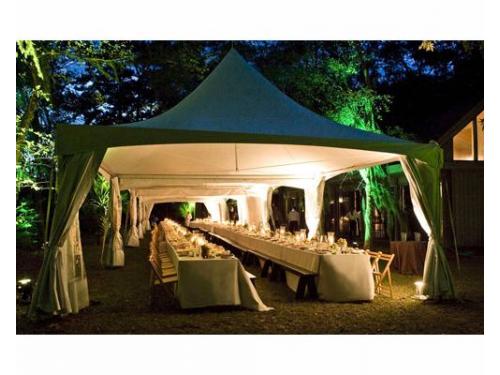 Montaje imperial en carpa