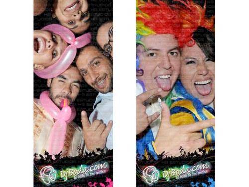 Globos y pelucas para la fiesta