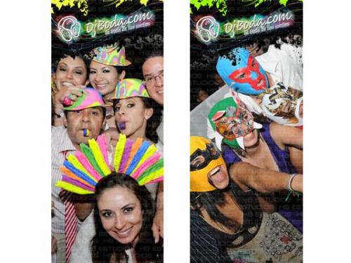 Máscaras y sombreros divertidos