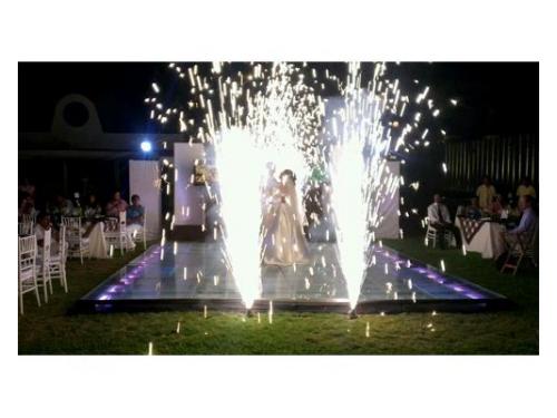 Disparos de pirotecnia