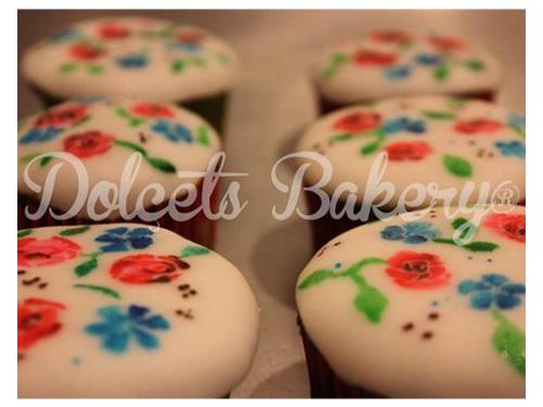 Cupcakes florales