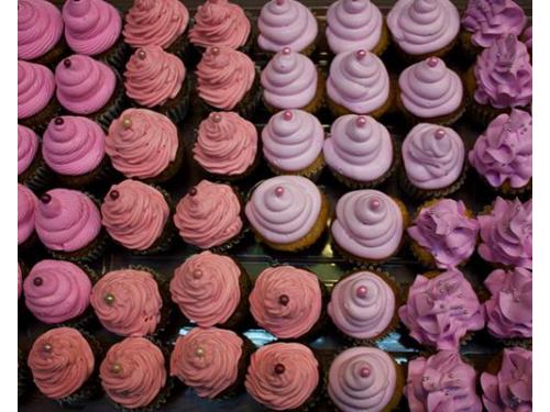 Cupcakes rosas