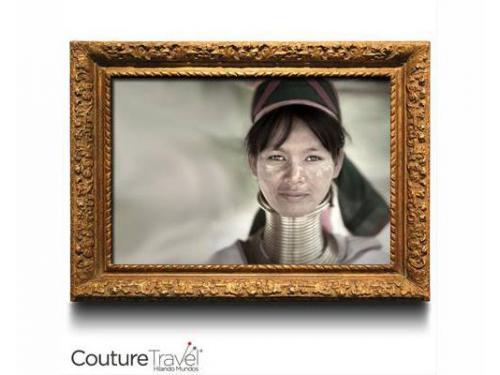 Tailandia y mujeres jirafa