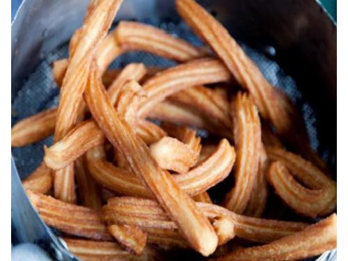 Churros rellenos