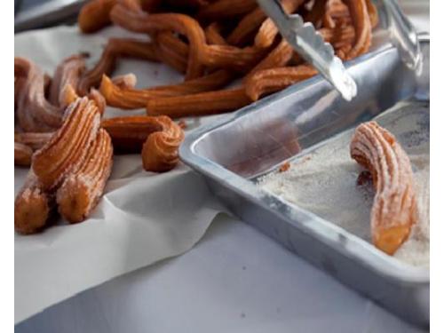 Churros azucarados