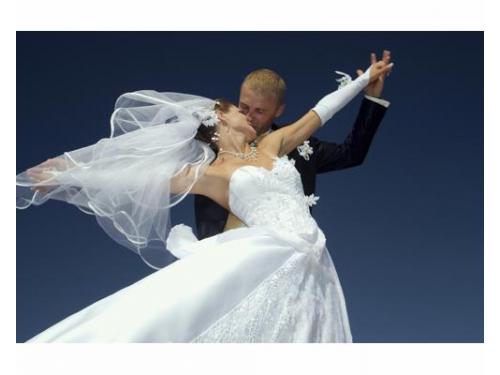 Sesión fotográfica con los novios