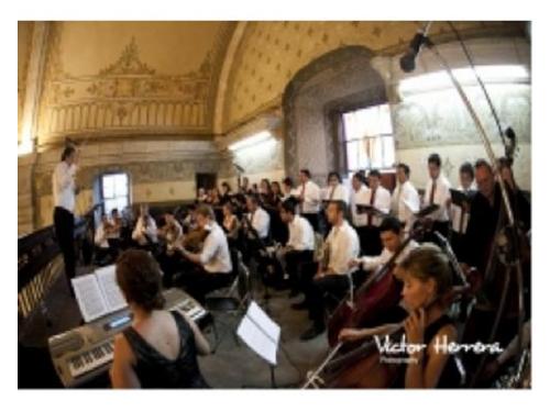 Sinfonica amadeus en 3a orden parte de arriba