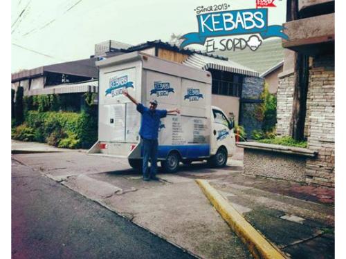 Camión de kebabs