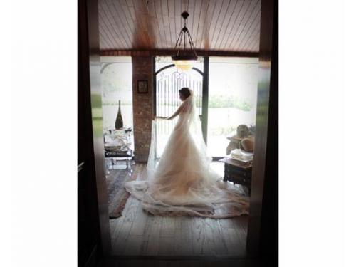 Novia antes de la ceremonia