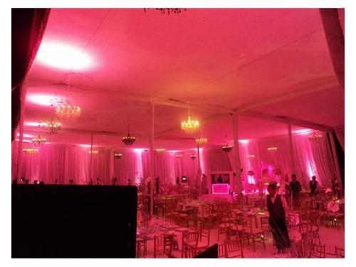 Iluminación para bodas