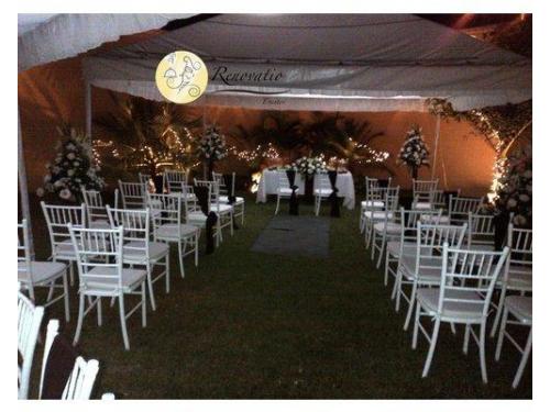 Montaje para ceremonia civil.