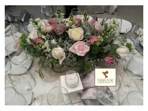 Centro vintage base tipo frutero