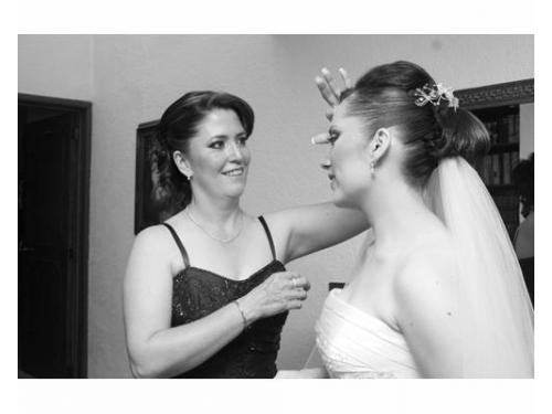 Detalles del arreglo de la novia